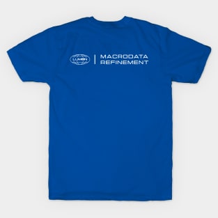 MACRODATA REFINEMENT blue T-Shirt